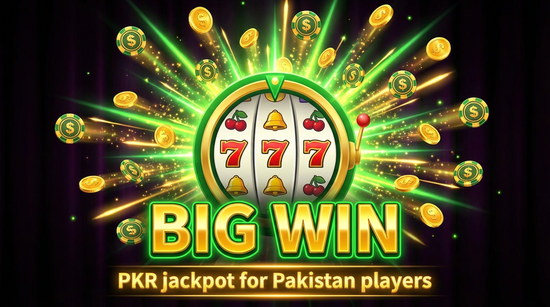 Big win animation on PK2 Win Game slot game